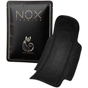 NOX Черная прокладка в индивидуальном саше размер XS-S, 6 шт