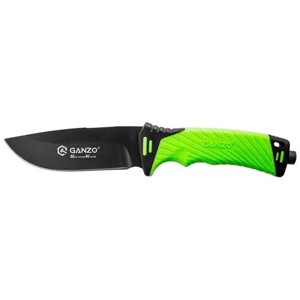 Нож фиксированный GANZO G8012 зеленый/черный