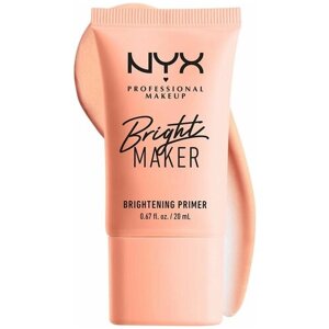 NYX professional makeup Праймер The Bright Maker Primer, 20 мл, персиковый