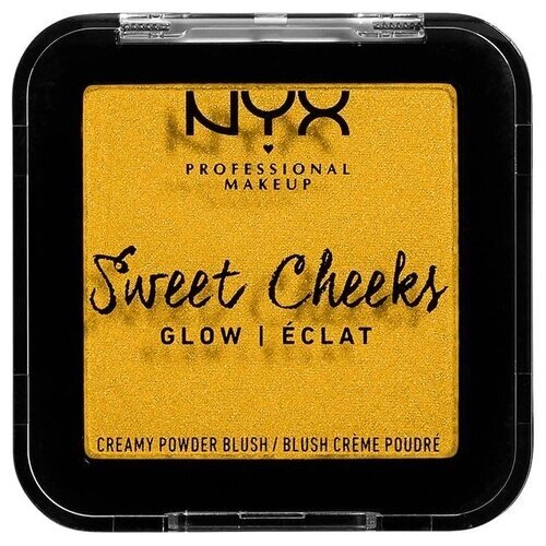 NYX professional makeup Прессованные румяна Sweet Cheeks Creamy Powder Glowy, 11 Silence is Golden
