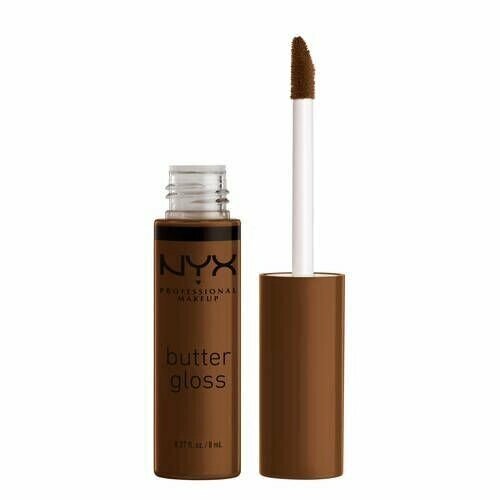 NYX professional makeup, увлажняющий блеск для губ "butter LIP GLOSS" caramelt, 50