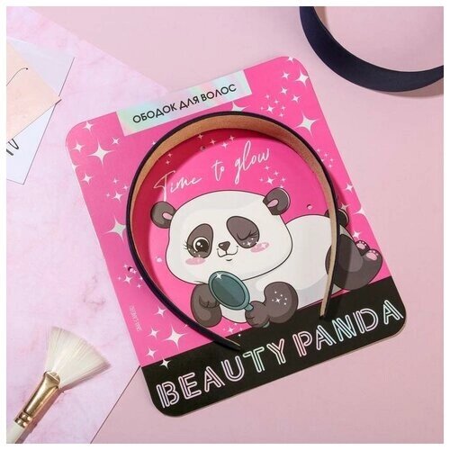 Ободок для волос "Beauty panda"1шт.)