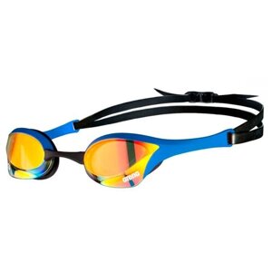 Очки для плавания arena Cobra Ultra Swipe Mirror, yellow copper-blue