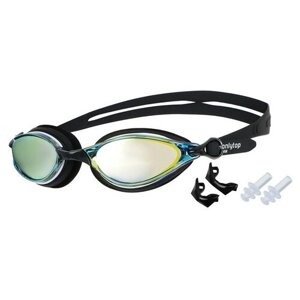 Очки для плавания+набор съемных перемычек, для взрослых, UV защита