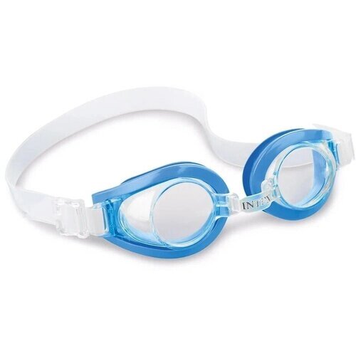 Очки для плавания PLAY, от 3-8 лет, 55602 INTEX, синий