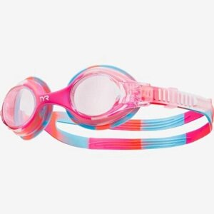 Очки для плавания Tyr Swimple Tie Dye 667, детские, розовый