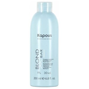 Окисляющая эмульсия BLOND BAR 9 % kapous professional 200 мл