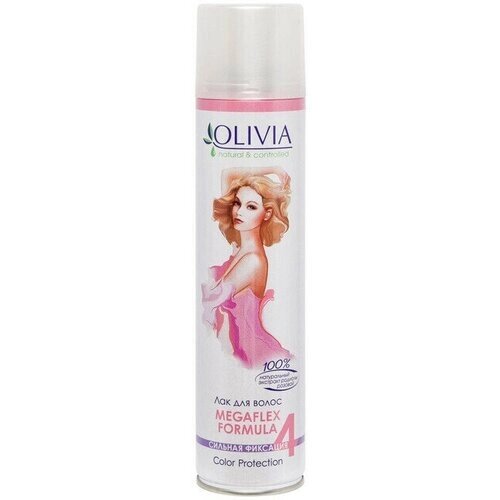 Olivia Лак для волос сильной фиксации Экстракт родиолы розовой, 250мл, 6шт