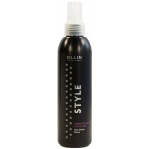 OLLIN Professional Спрей-блеск для волос, 220 г, 200 мл