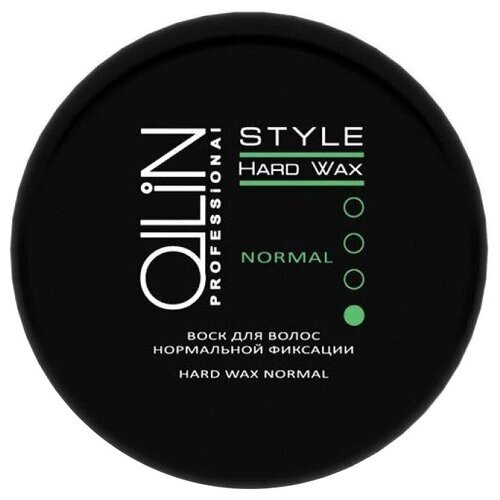 OLLIN Professional Воск Style Hard Wax Normal, слабая фиксация, 75 мл