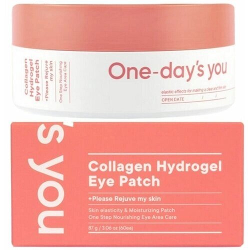 One-day's You Гидрогелевые патчи для глаз с коллагеном / Collagen Hydrogel Eye Patch, 60 шт.