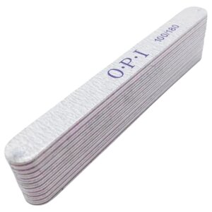 OPI пилка для изменения длины 100/180, 10 шт., серый