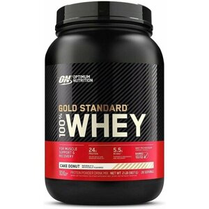 Optimum Nutrition 100 % Whey Gold Standard (907г) Двойной шоколад