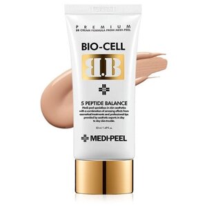 Осветляющий ББ-крем с пептидами Medi-Peel 5 Peptide Balance Bio-Сell BB Cream