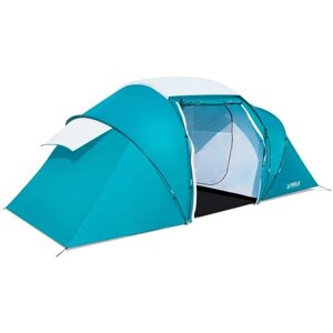 Палатка кемпинговая четырёхместная Bestway Family Ground 4 Tent 68093, бирюзовый