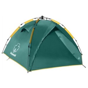 Палатка кемпинговая трёхместная Greenell Дингл 3 V2, зеленый