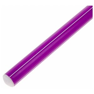 Палка гимнастическая 30 см, цвет: фиолетовый