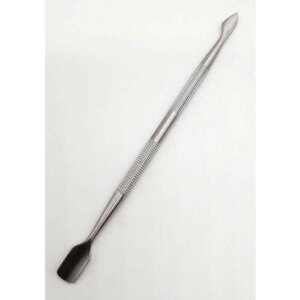 Палочка для маникюра - Пушер №4, серебристый цвет, длина 12,5 см, 1 шт