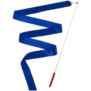 Палочка с лентой для художественной гимнастики Grace Dance 3807363/3807360, 0.47 м, синий
