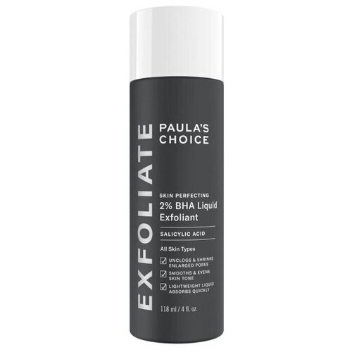 PAULA’S CHOICE Тоник Skin Perfecting 2% BHA Liquid Exfoliant, 118 мл