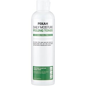 Pekah тонер с органическими кислотами Daily Moisture Peeling, 250 мл