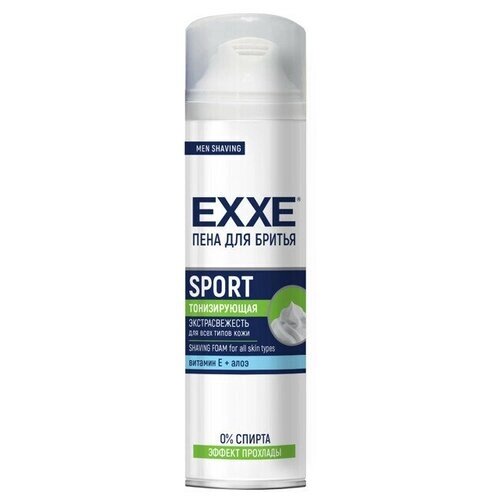 Пена для бритья EXXE SPORT тонизирующая для всех типов кожи 200мл