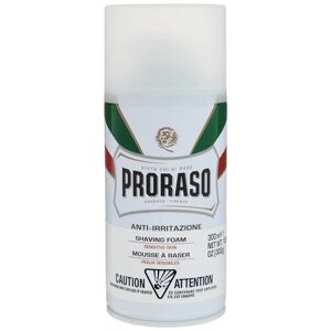 Пена для бритья Зелёный Чай и Овёс Proraso, 300 мл