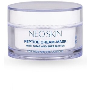 Пептидная крем-маска с DMAE и маслом ши для лица и кожи вокруг глаз, Neo Skin, 50 мл