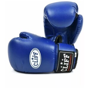 Перчатки бокс CLUB PVC 4 oz цвет: синий