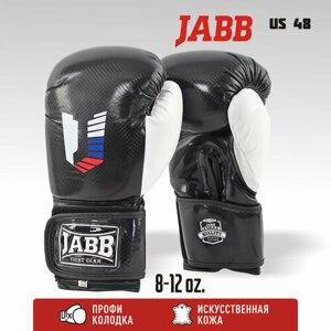Перчатки бокс.(иск. кожа) Jabb JE-4078/US 48 черный/белый 12ун.
