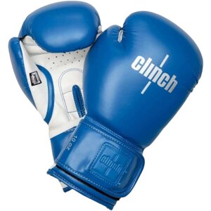 Перчатки боксерские Clinch Fight 2.0 сине-белые С137