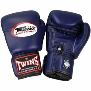 Перчатки боксерские тренировочные Twins Special BGVL-3 12 oz Navy Blue