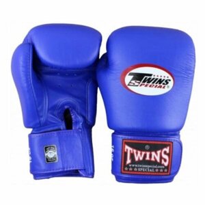 Перчатки боксерские тренировочные Twins Special BGVL-3, 12 унций, синий