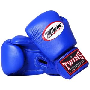 Перчатки боксерские тренировочные Twins Special BGVL-3 16 oz, синий