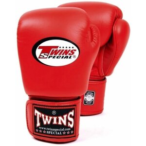 Перчатки боксерские тренировочные Twins Special BGVL-3 18 oz, красный