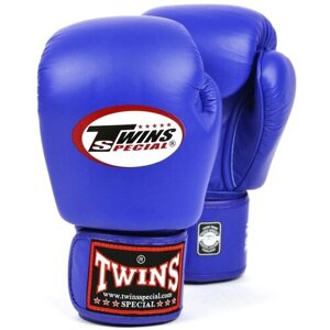 Перчатки боксерские тренировочные Twins Special BGVL-3 6 oz, синий