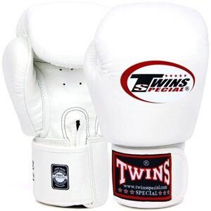 Перчатки боксерские тренировочные Twins Special BGVL-3 8 oz, белый