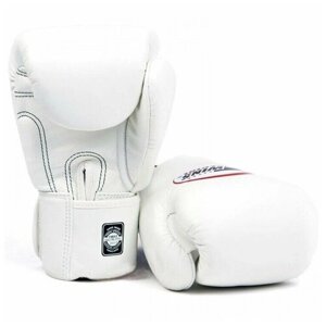 Перчатки боксерские тренировочные Twins Special BGVL-3, белый - 12 oz