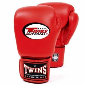 Перчатки боксерские тренировочные Twins Special BGVL-3, красный - 10 oz