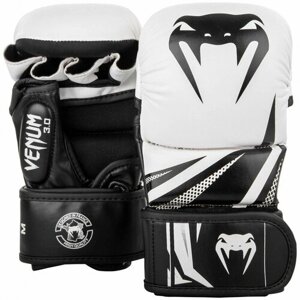 Перчатки для ММА Venum Sparring Gloves Challenger 3.0 S белый, черный