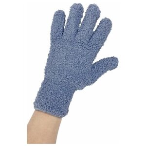 Перчатки для снятия отбеливающего порошка с прядей, цвет серый