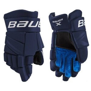 Перчатки хоккейные BAUER X S21 INT 1058649 (13 / темно-синий)