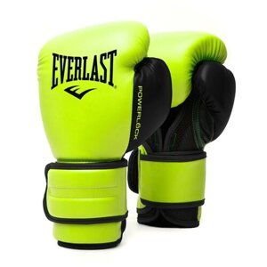 Перчатки тренировочные Powerlock PU 2 сал. Everlast - Салатовый - 10 oz