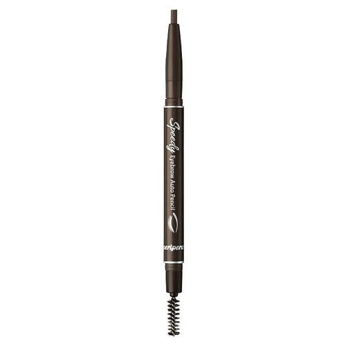 Peripera Карандаш для бровей Speed Brow Auto Pencil, оттенок 003 коричневый
