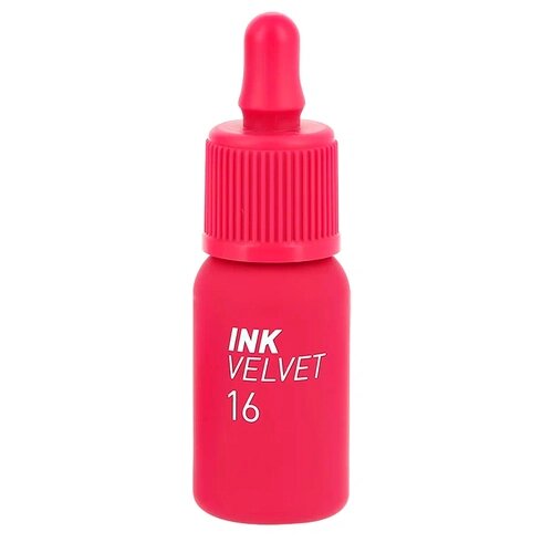 Peripera Тинт для губ Ink Velvet, 16 heart fuchsia pink