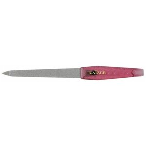 Пилка алмазная С розовой ручкой 15 см.