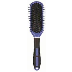 Пластиковая щетка для волос с цветной ручкой (маленькая) Inter-Vion