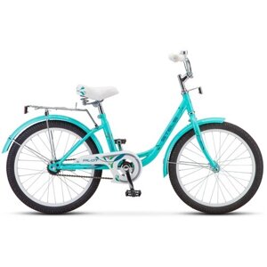 Подростковый городской велосипед Stels Pilot 200 Lady 20 Z010 (2020) 12 мятный (требует финальной сборки)