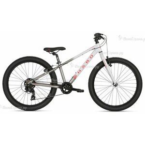 Подростковый велосипед Haro Flightline 24 Plus (2021) 24 Серо-красный (122-142 см)