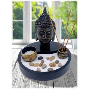 Подставка для благовоний Будда сад дзен